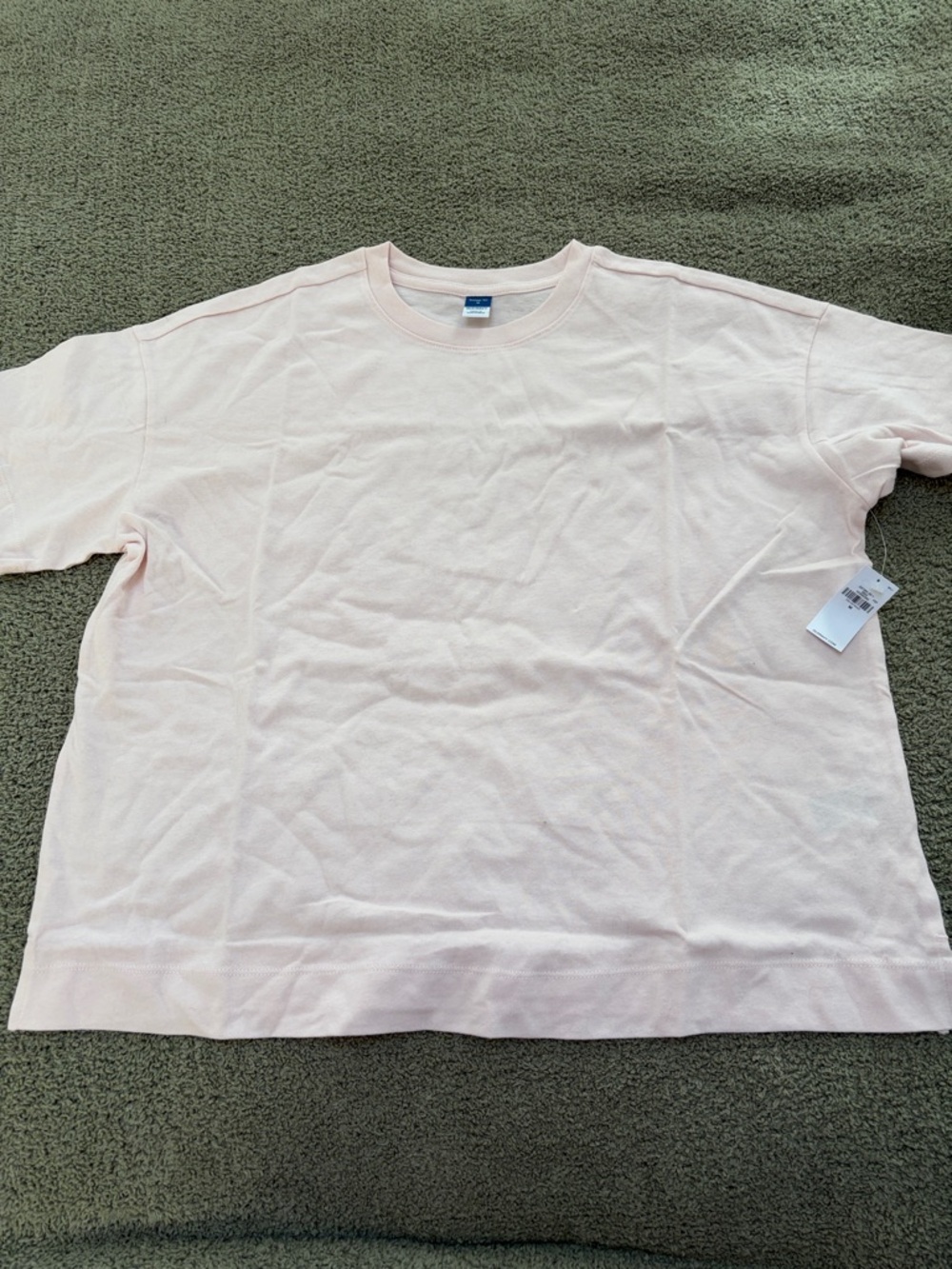 Old Navy Pale Pink Short Sleeve Tee